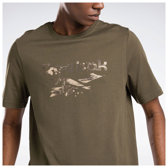 Reebok Ανδρική κοντομάνικη μπλούζα Identity Modern Camo T-Shirt